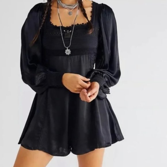 Free People Pants - Free People Farrow Romper Size 4